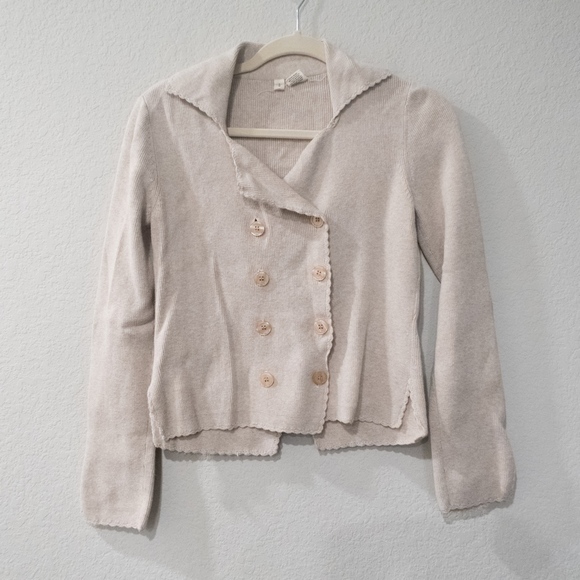 Anthropologie Sweaters - Anthropologie Moth Cardigan Sweater Beige Small Anthropologie Sweaters - Anthropologie Moth Cardigan Sweater Beige Small